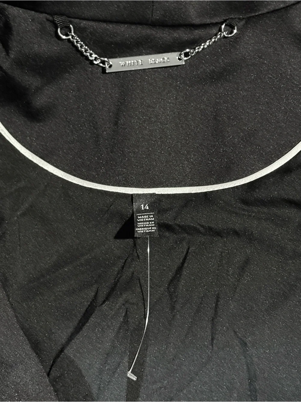 NWOT White House Black Market Peplum Blazer